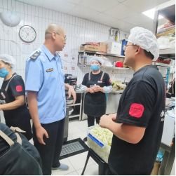 东平县市场监督管理局开展餐饮聚集区食品安全专项检查